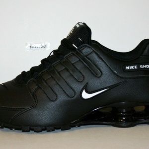 AUTHENTIC NIKE SHOX NZ Black White 501524 091 Men